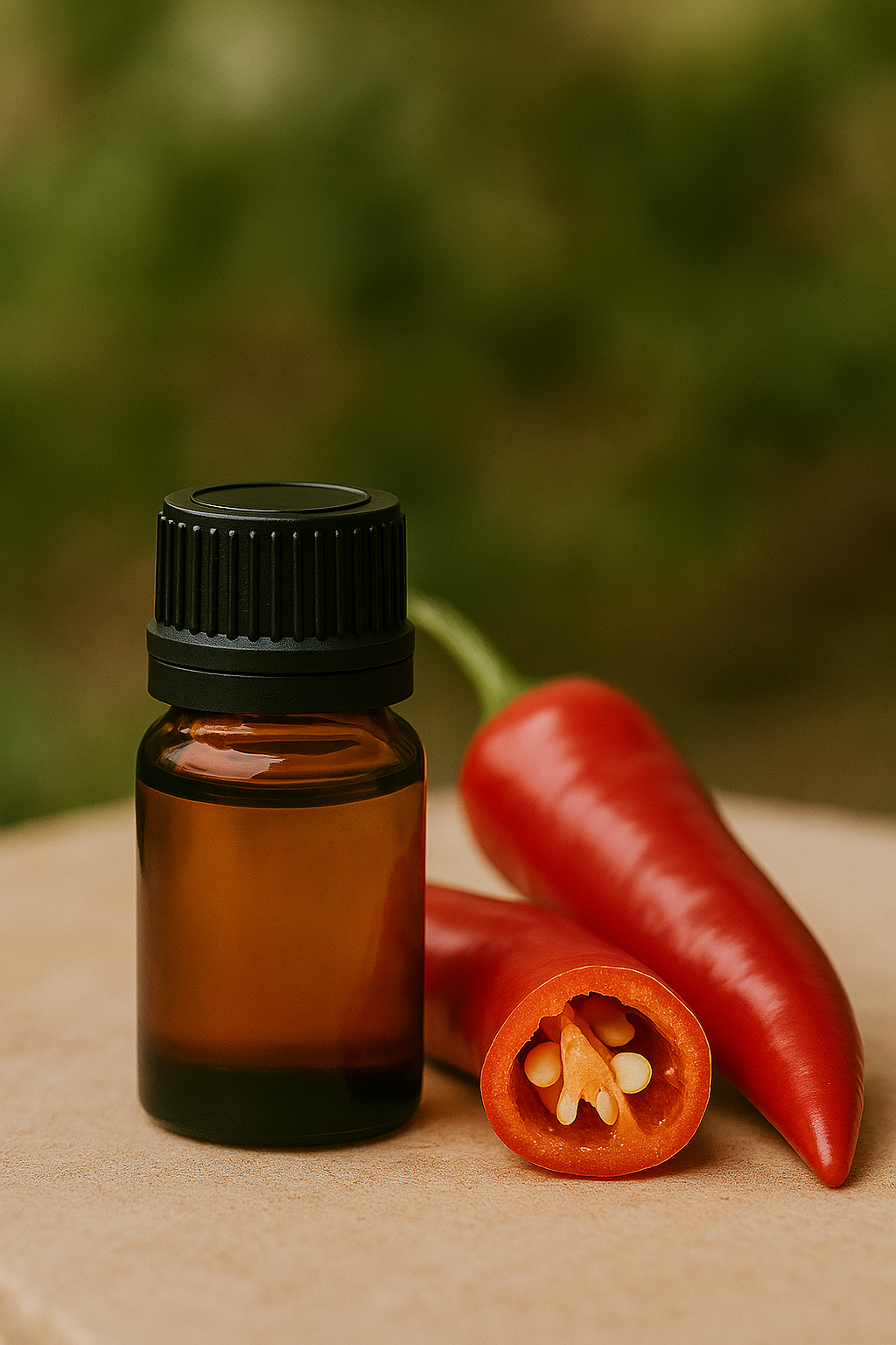 Tšilli (Capsicum) eeterlik õli