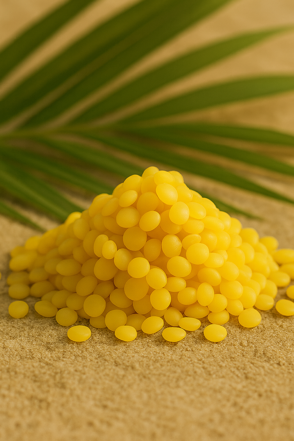 Kollane mesilasvaha graanulid