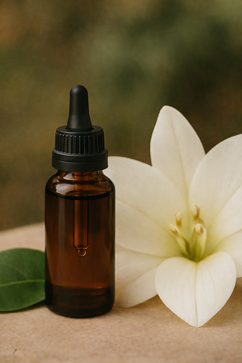 Valge ingveri liilia eeterlik õli