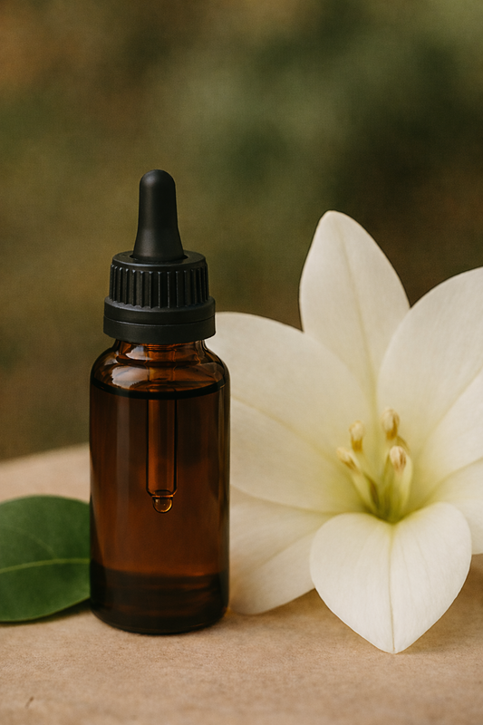 Valge ingveri liilia eeterlik õli